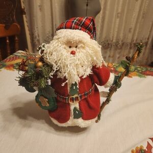 Festive Santa Claus Holiday Decoration